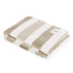 Awning Stripe Micro-Flannel Throw Blanket