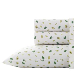 Avocados Cotton Percale Sheet Set