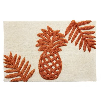 Tommy Bahama Batik Pineapple Cotton Bath Rug