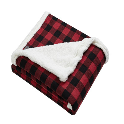 Eddie Bauer Cabin Plaid Twill Throw Blanket