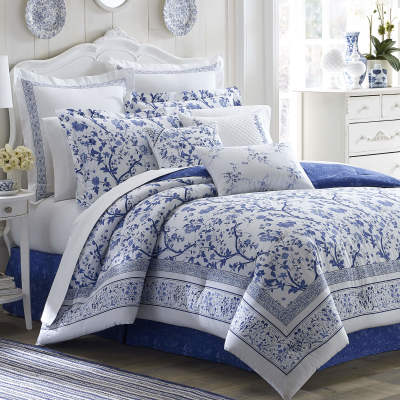 Laura Ashley Charlotte Cotton Duvet Cover Set