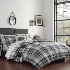 Coal Creek Plaid Cotton Comforter-Sham Set