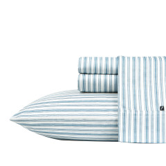 Coleridge Stripe Blue Sheet Set