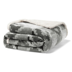 Copper Creek Grey Ultra Soft Plush Fleece Throw Blanket