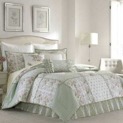 Laura Ashley Harper Cotton Comforter Set