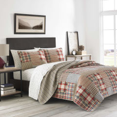 Hawthorne Cotton Quilt-Sham Set