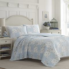 Kenna Cotton Quilt-Sham Set