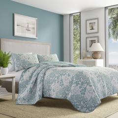 Laguna Beach Cotton Quilt-Sham Set