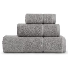 Modern Lux Grey Cotton-Terry Towel Set