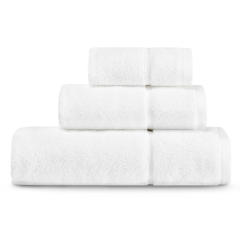 Modern Lux White Cotton-Terry Towel Set