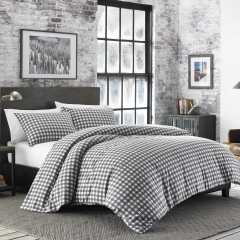 Preston Flannel Comforter-Sham Set