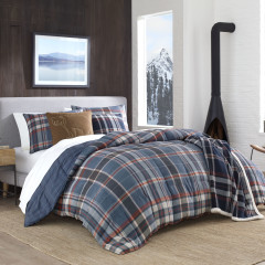 Shasta Lake Micro-Sued Comforter-Sham Set