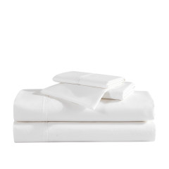 Signature Solid White Sheet Set