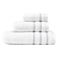 Textured Trellis Cotton-Terry Towel Set