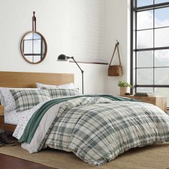 Timbers Plaid Cotton Comforter-Sham Set