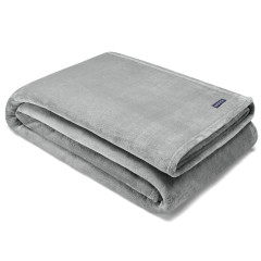 Na Solid Ultra Soft Plush Fleece Blanket