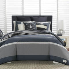 Rendon Cotton-Percale Duvet Cover Set