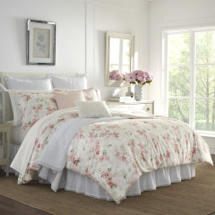 Wisteria Knit Comforter-Sham Set