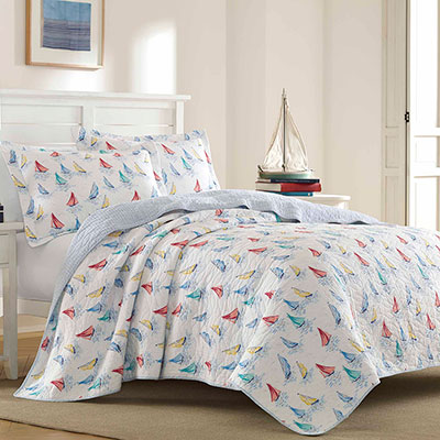 Laura Ashley Ahoy Quilt Set