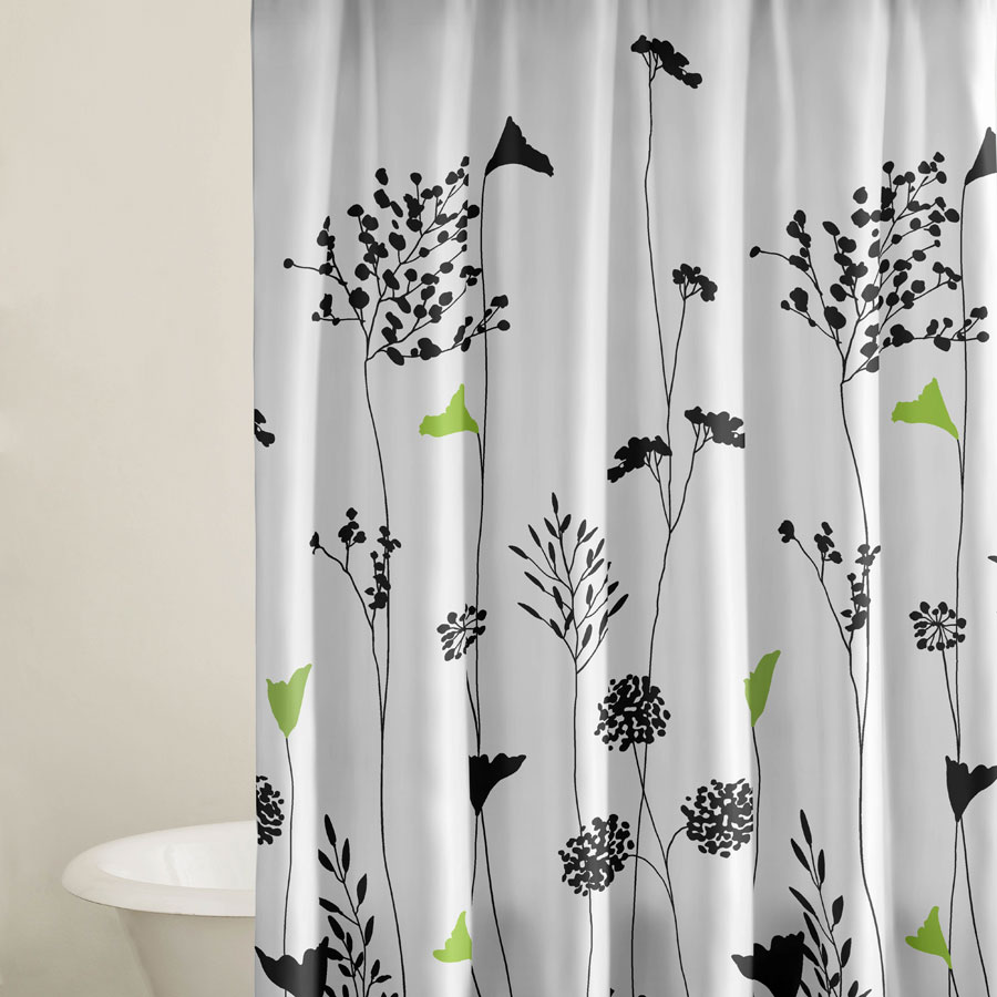 Shower Curtain Perry Ellis Asian Lilly Shower Curtain