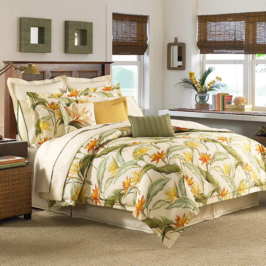 Tropical Print Bedding, Comforters