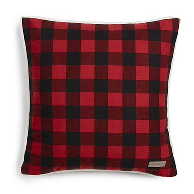 Eddie Bauer Cabin Plaid Red Decorative Pillow