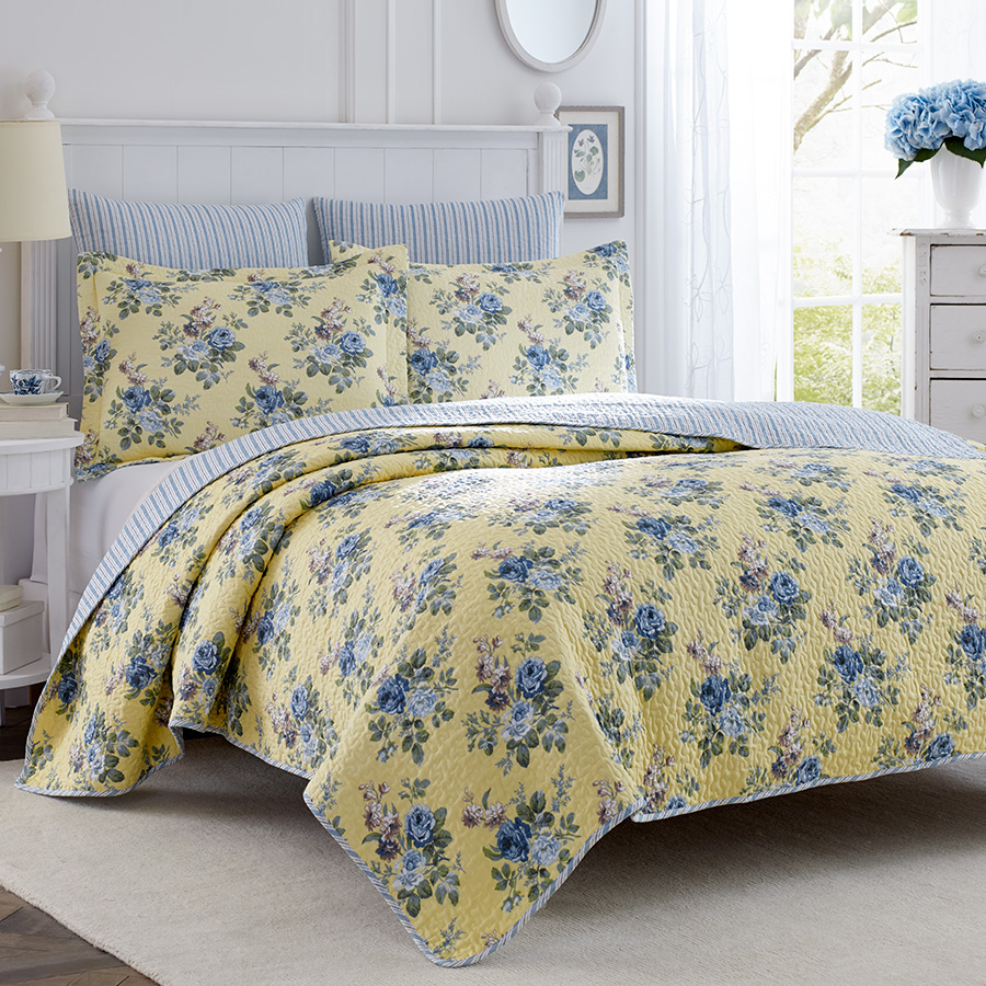 Twin Quilt Set Laura Ashley Linley