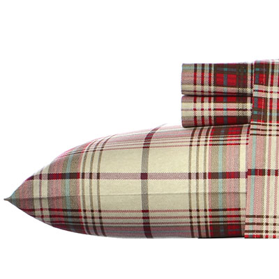 Eddie Bauer Montlake Flannel Sheet Set