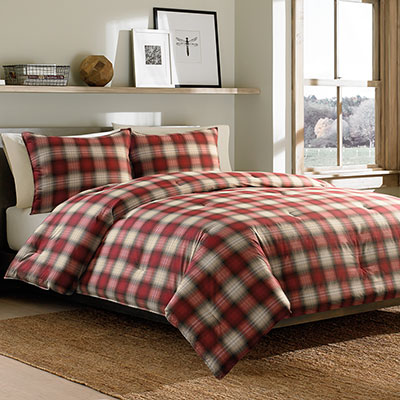 Eddie Bauer Navigation Plaid Comforter Set