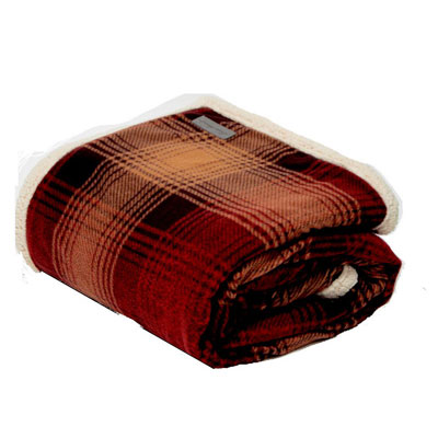 Eddie Bauer Sherpa Raisin Throw