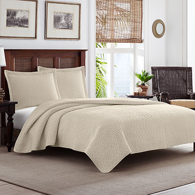 Tommy Bahama Solid Dune Quilt Set